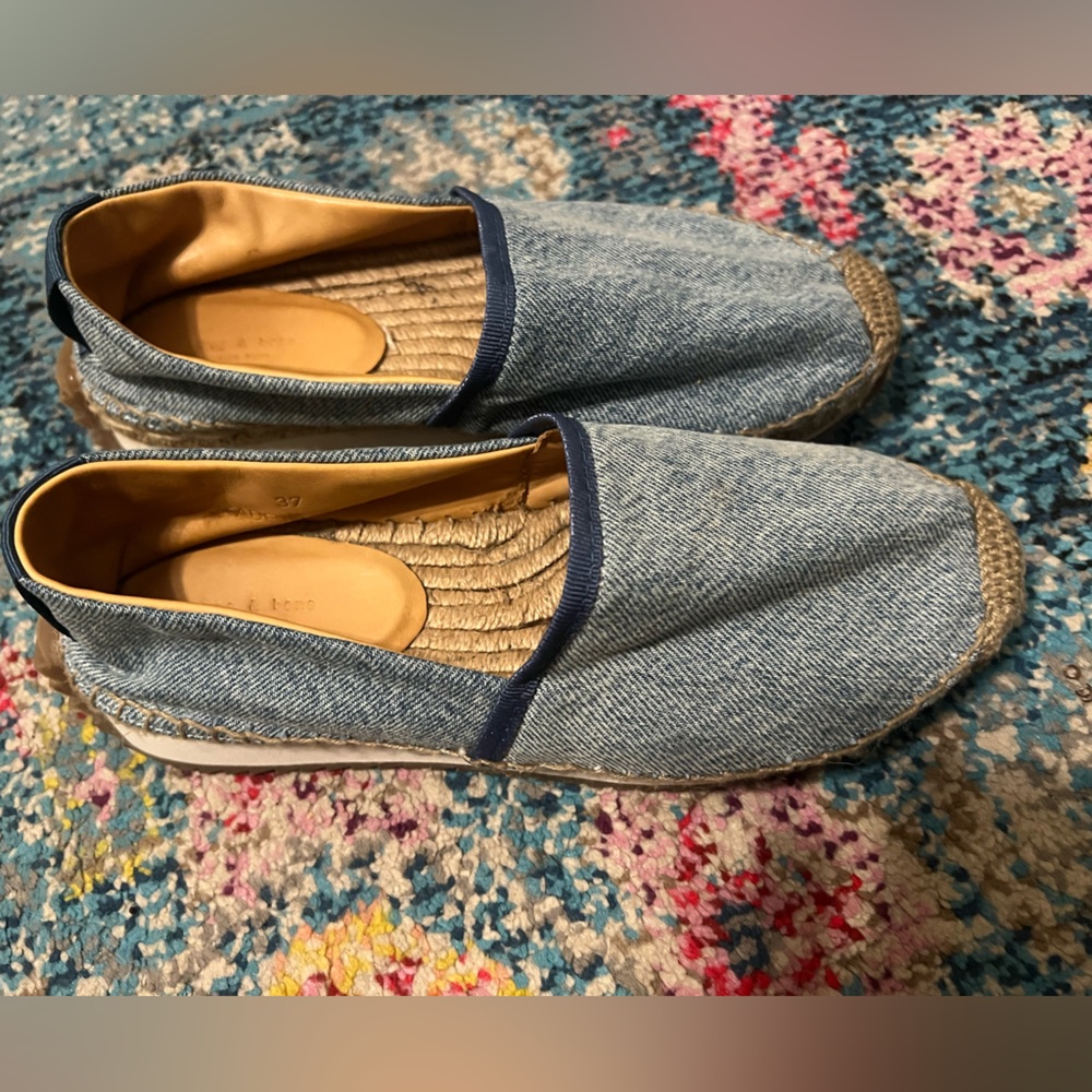 rag & bone Blue Espadrilles